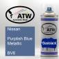 Preview: Nissan, Purplish Blue Metallic, BV6: 400ml Sprühdose, von ATW Autoteile West.